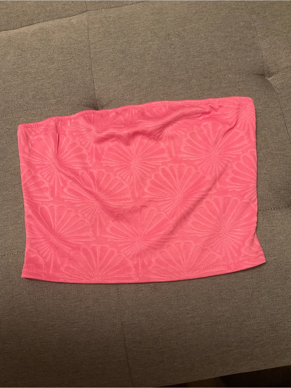 Strapless Pink Women's tube Top size S